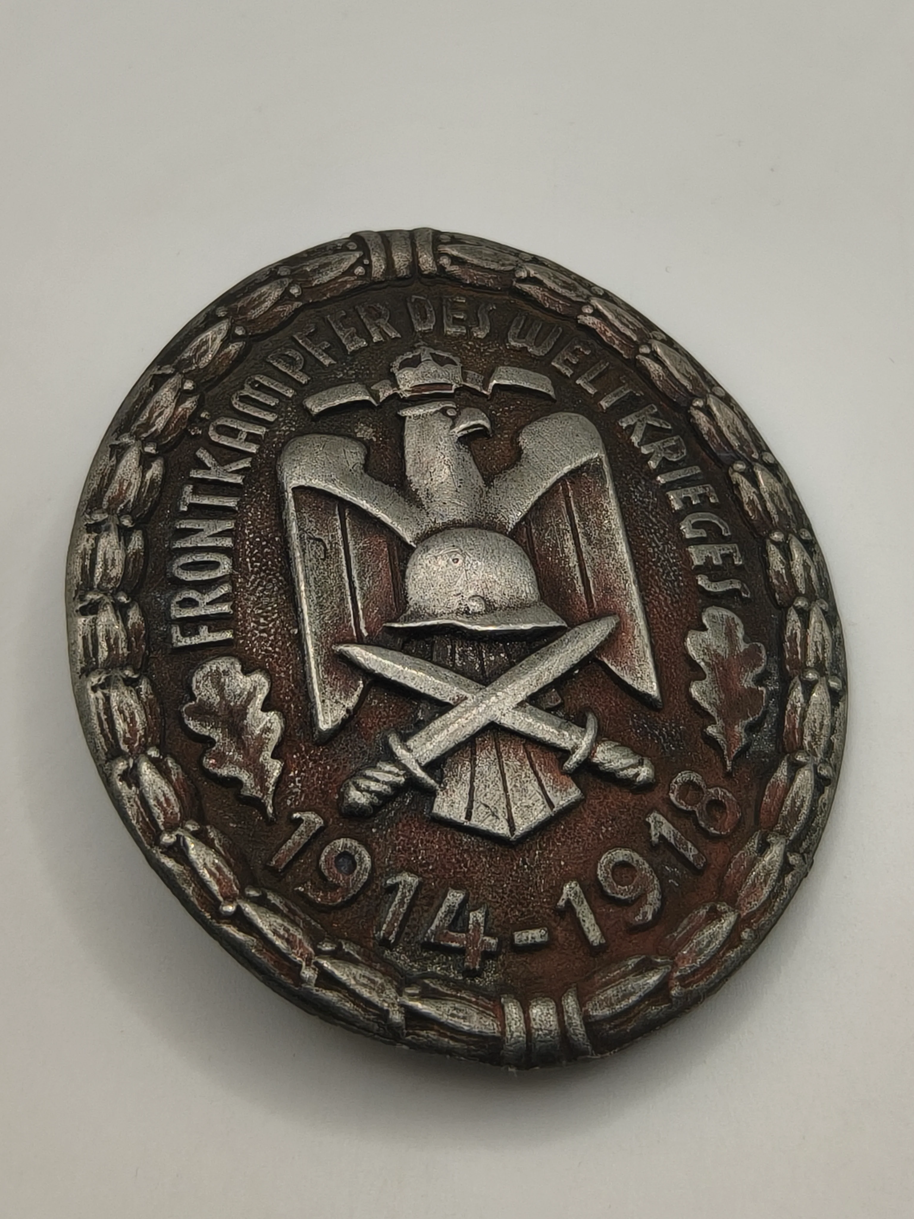 Insignia excombatientes combatientes del frente. IWW Alemania Weimar