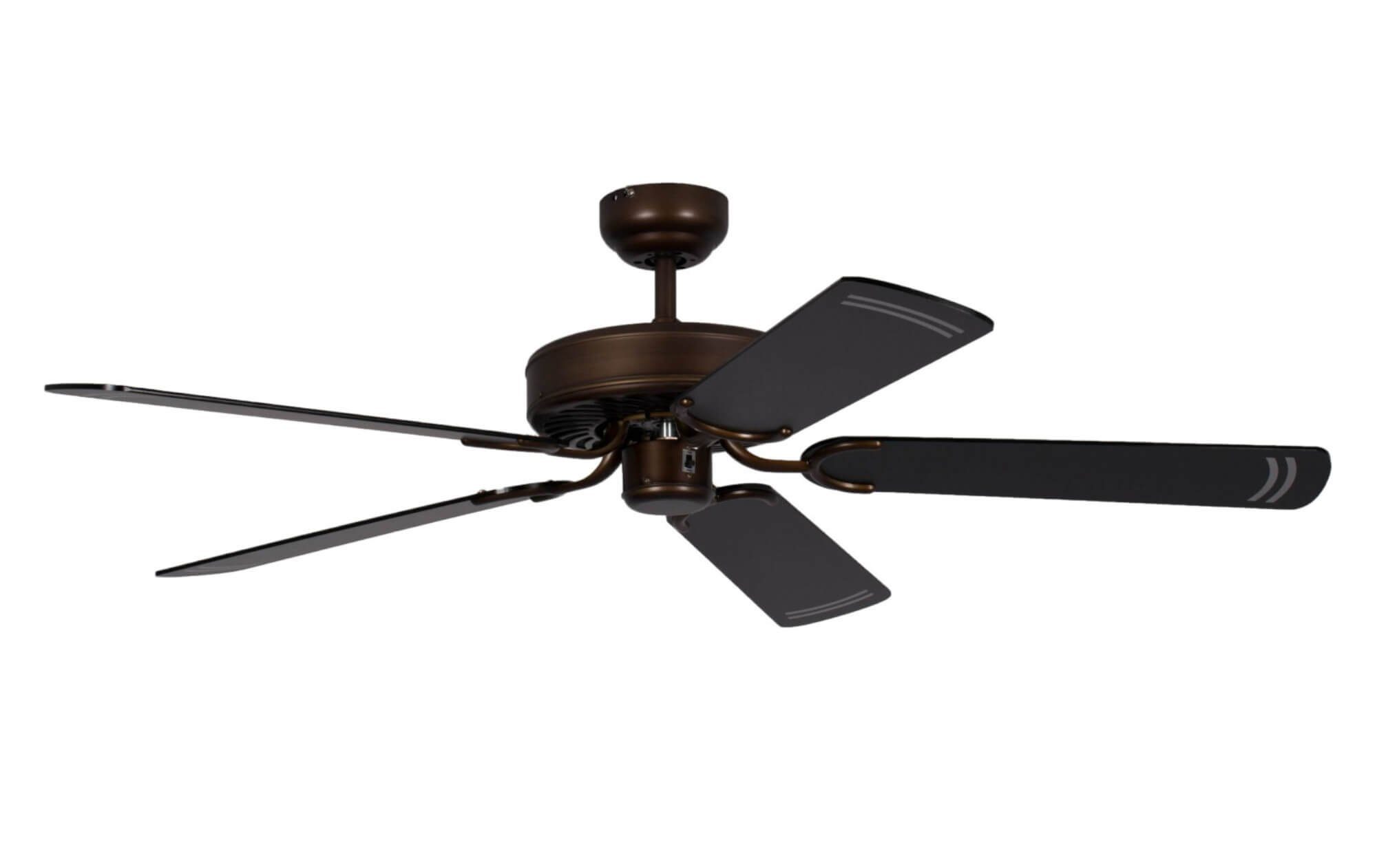 Deckenventilator Deckenventilator Potkuri Bronze / Schwarz