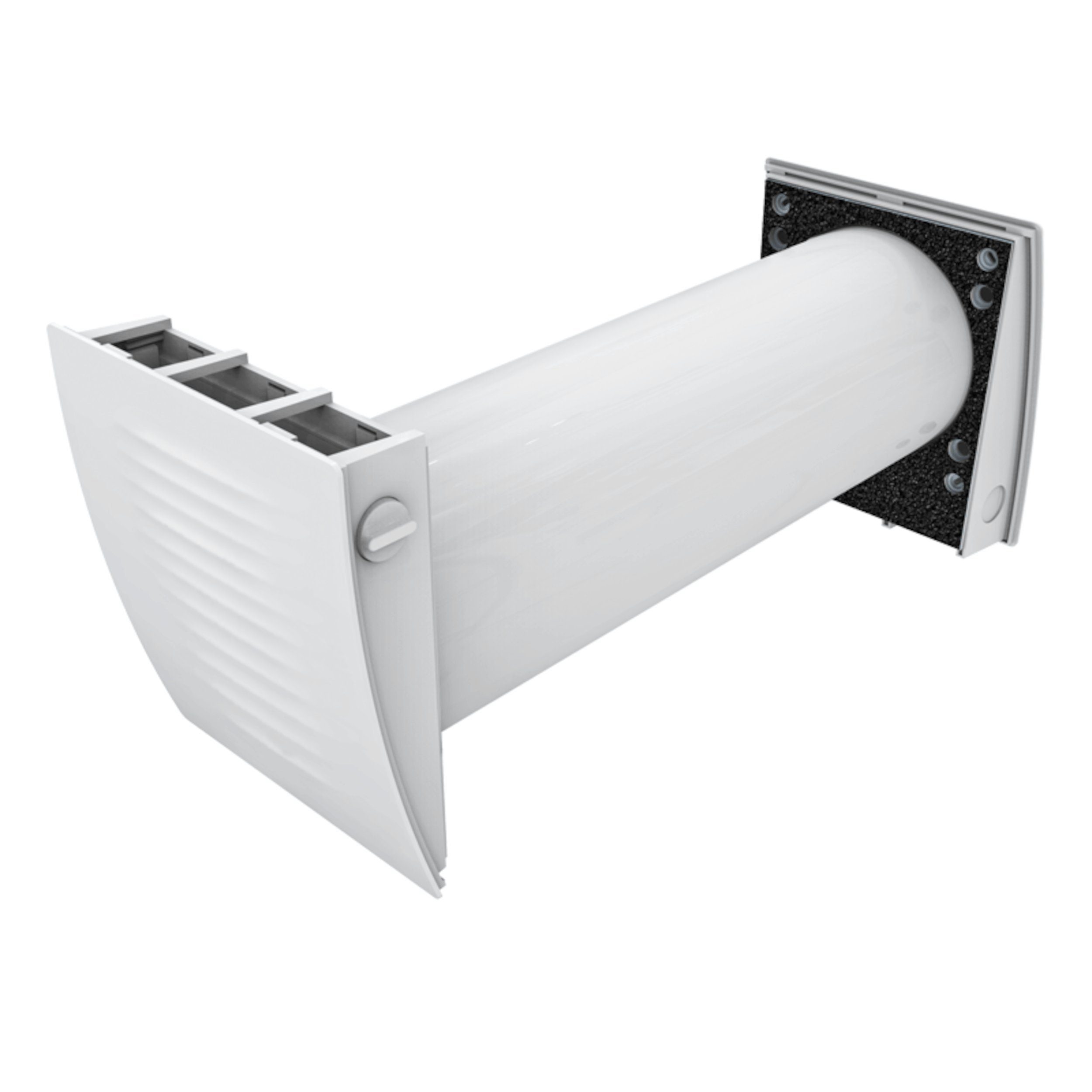 Ventilatorkombigerät Lüftungsanlage TwinFresh Easy mit Fernbedienung