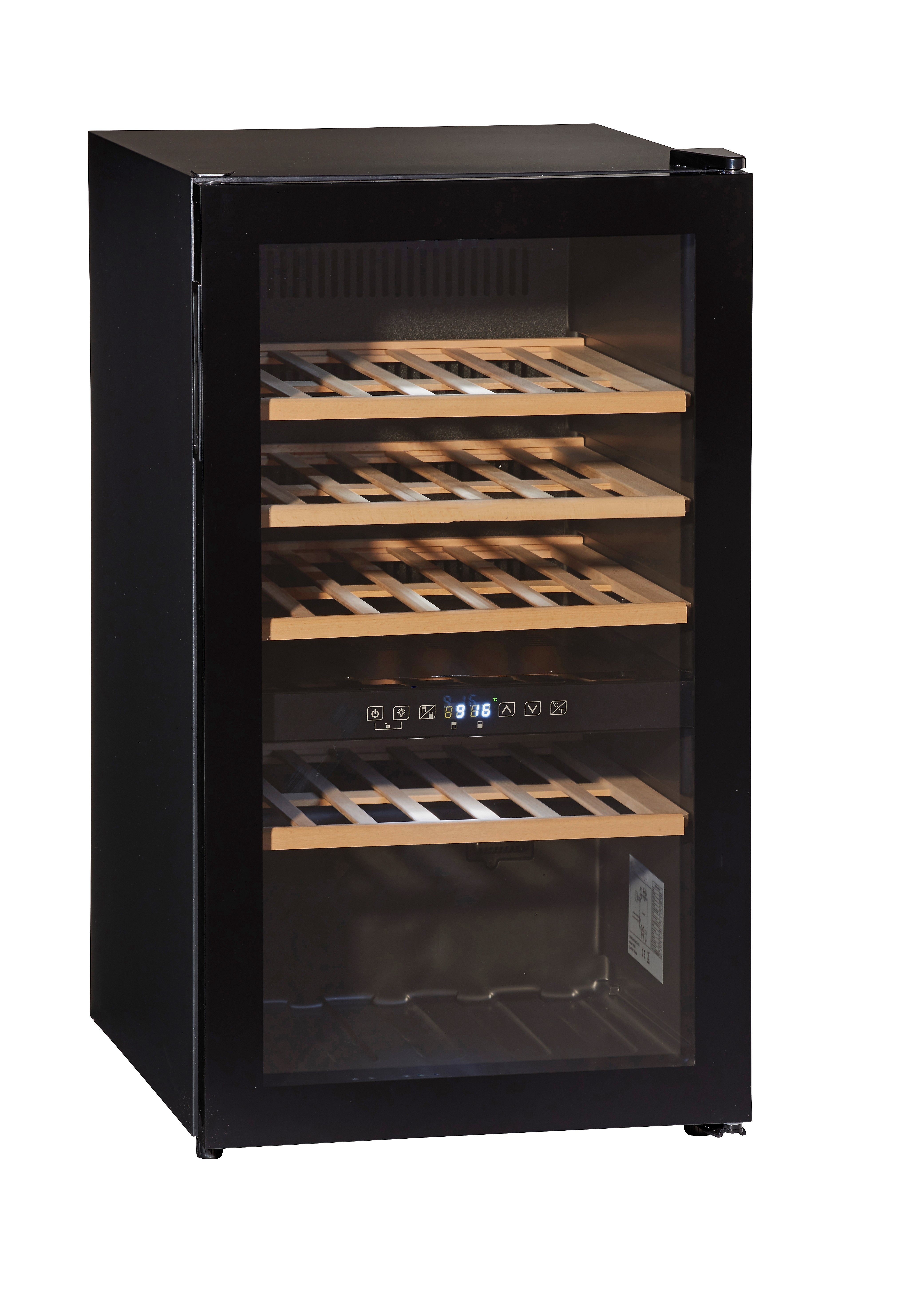 Weintemperierschrank Weintemperierschrank 2 Temperaturzonen 5°C-22°C 49 Flaschen