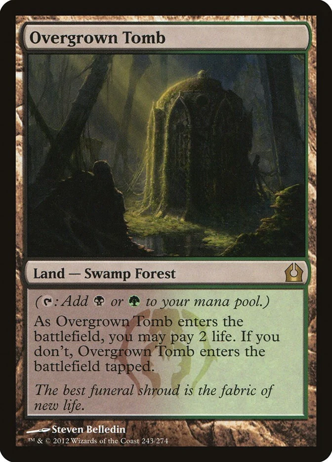 Overgrown Tomb (243) (Return to Ravnica)