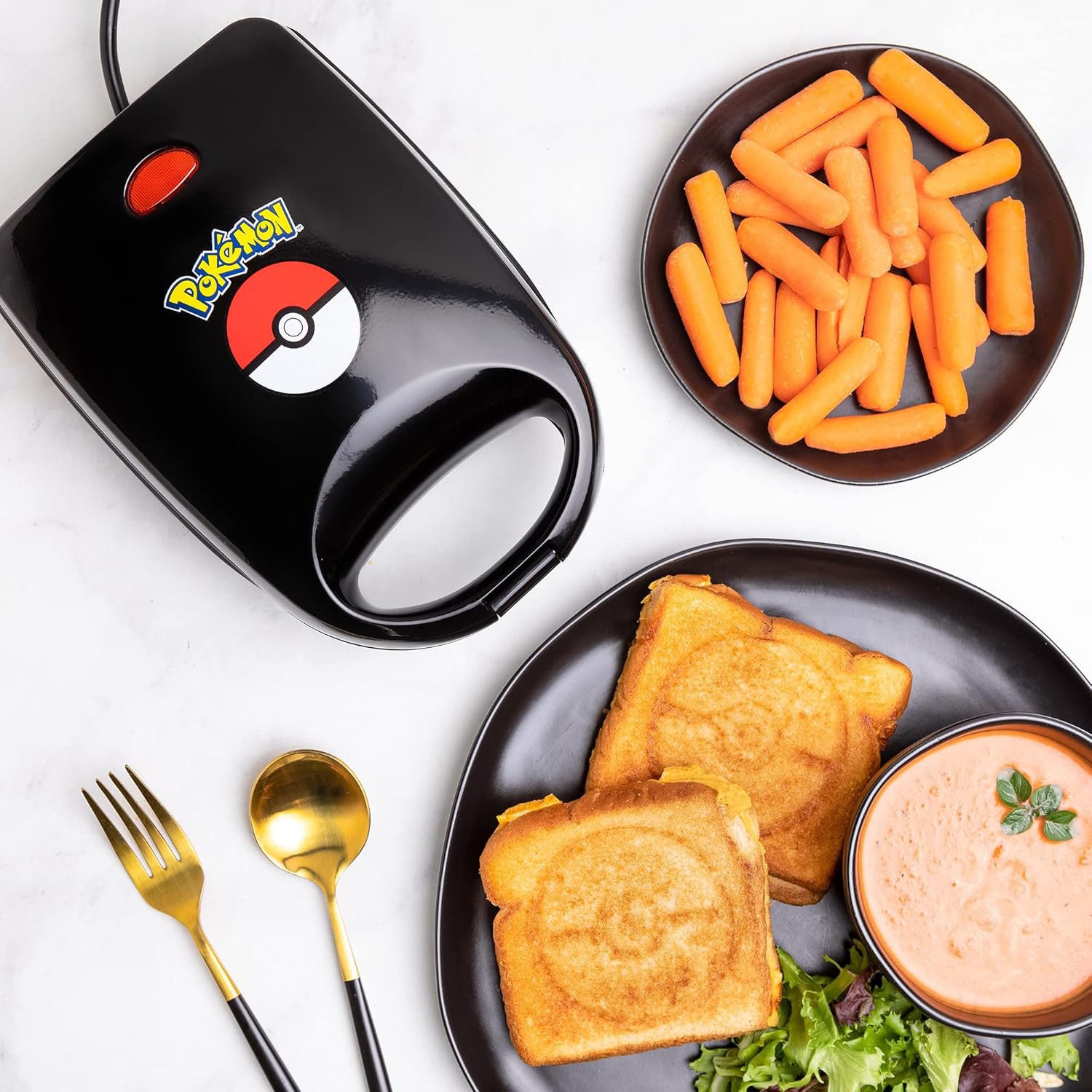 Sandwichmaker Pokémon Sandwich Maker – Toast- & Sandwich-Grill mit Pokémon-Design