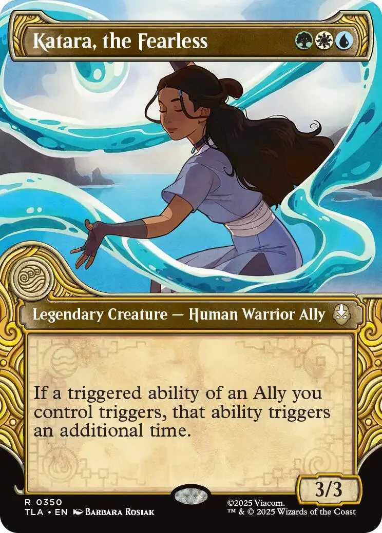 Katara, the Fearless (Showcase) (350) (Avatar: The Last Airbender)