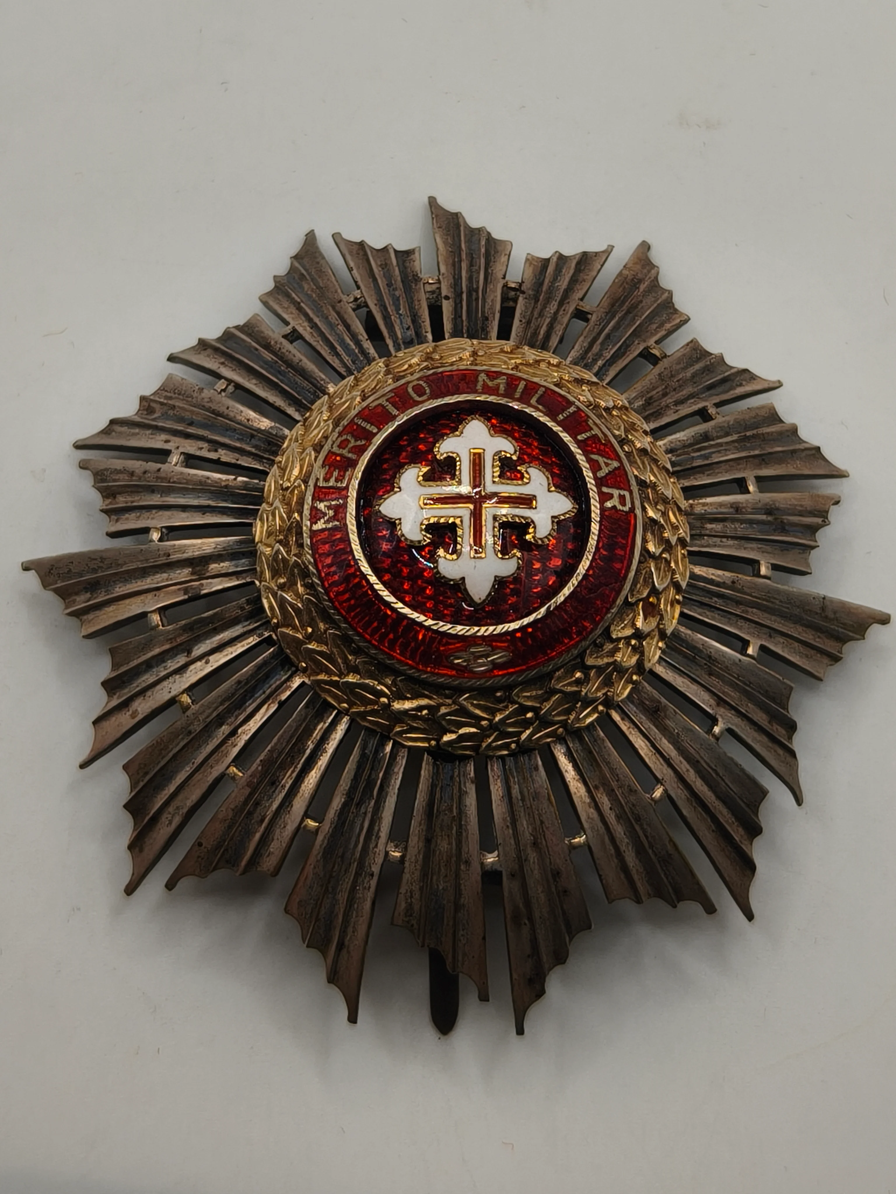 Military merit order medal cross. Portugal