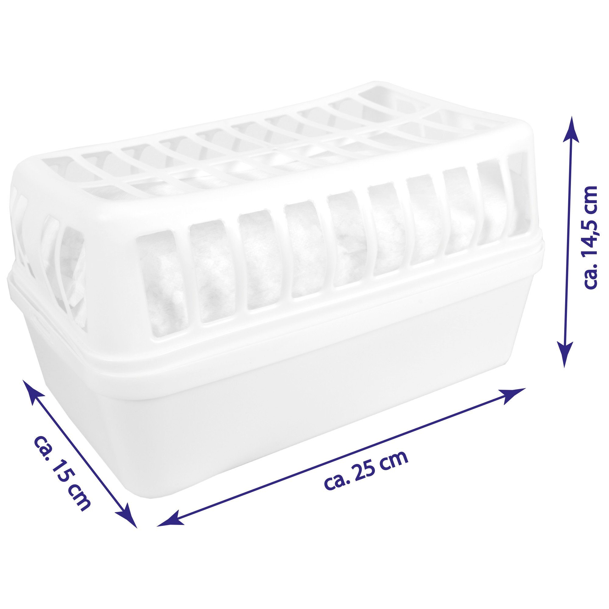 Granulat-Luftentfeuchter Box inkl. 2x Nachfüll Granulat