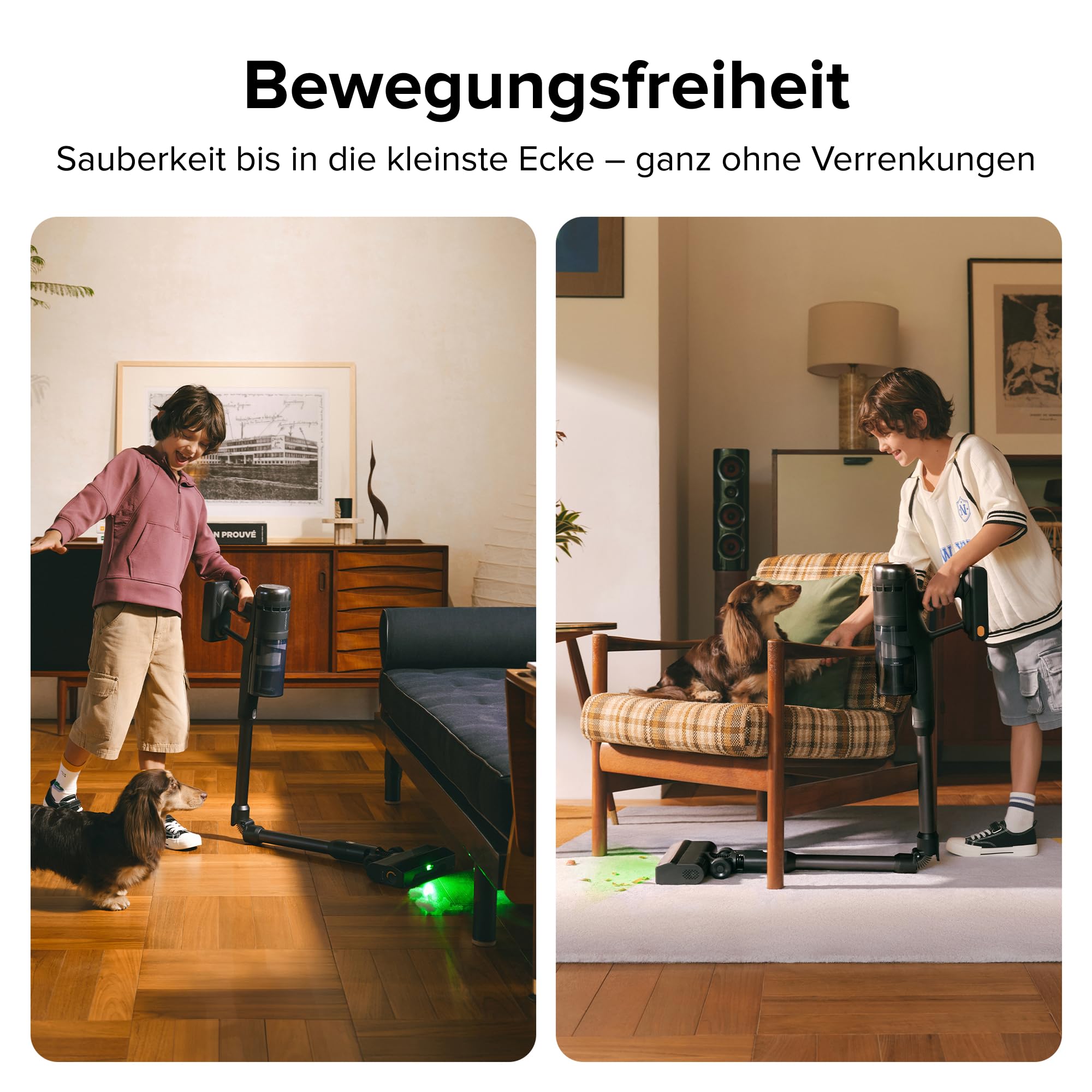 Akku-Staubsauger H60 Ultra mit 210 AW Saugleistung und bis zu 90 Minuten Laufzeit