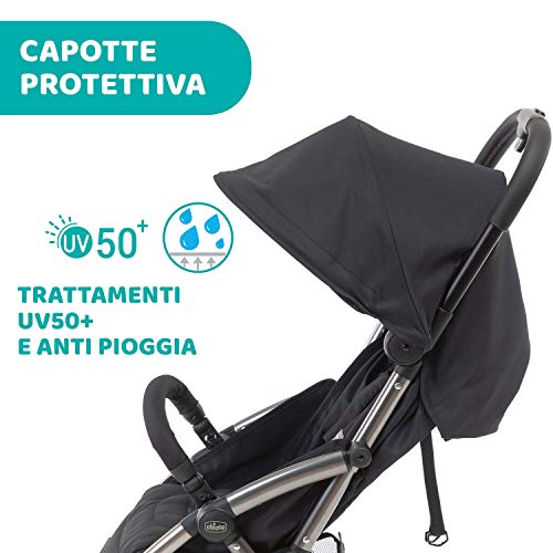 Passeggino Reclinabile Pieghevole Automatica Parapioggia