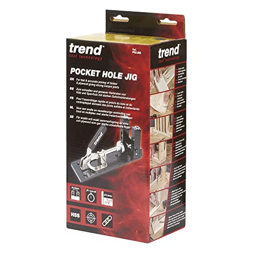 TREND Pocket Hole Jig   Sistema di giunzione veloce e semplice adattabile, PH/JIG : Fai da te