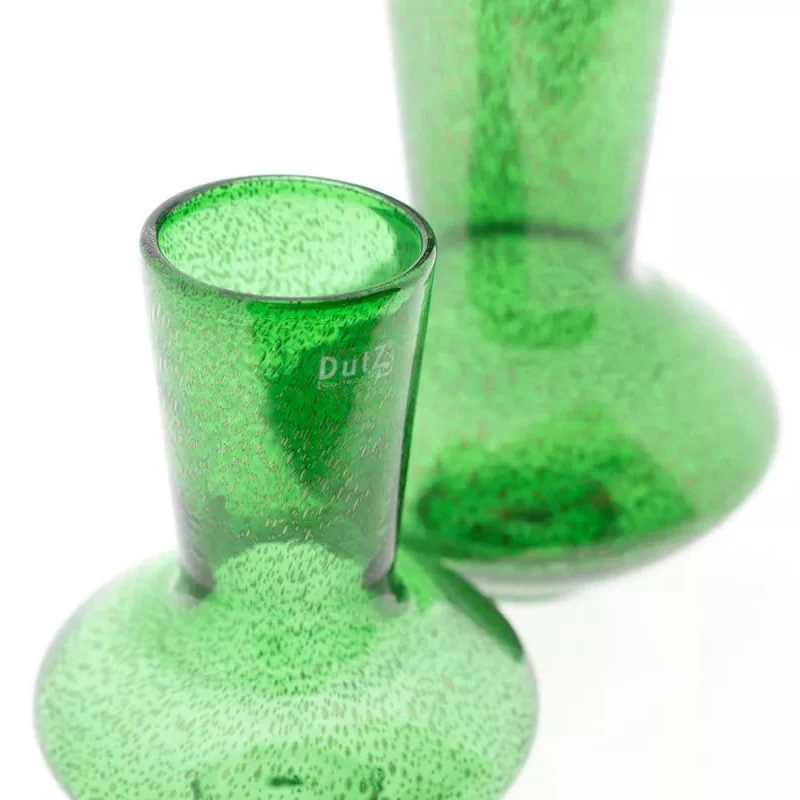 Loflo Vase �C Long Flowers, Tall Style - Green Bubbles