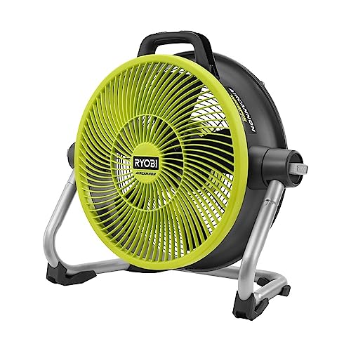 Ryobi ONE    Ventola ibrida wireless 18 V serie WHISPER 14 pollici (solo attrezzo), PCL813B, verde : Amazon.it: Casa e cucina