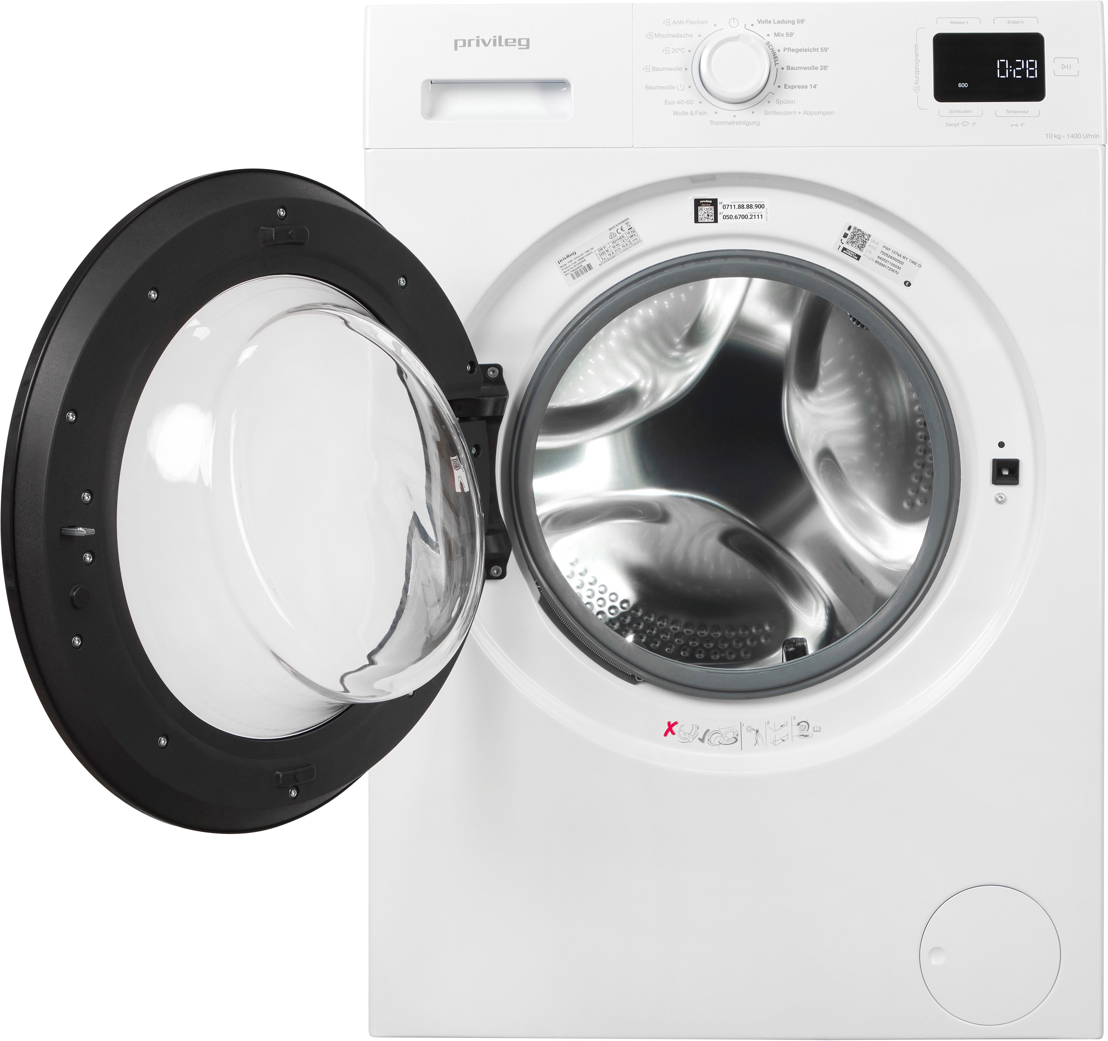 Waschmaschine MY TIME PWF 1074A MY TIME DE