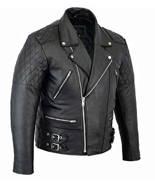 Biker Brando Black Jacket