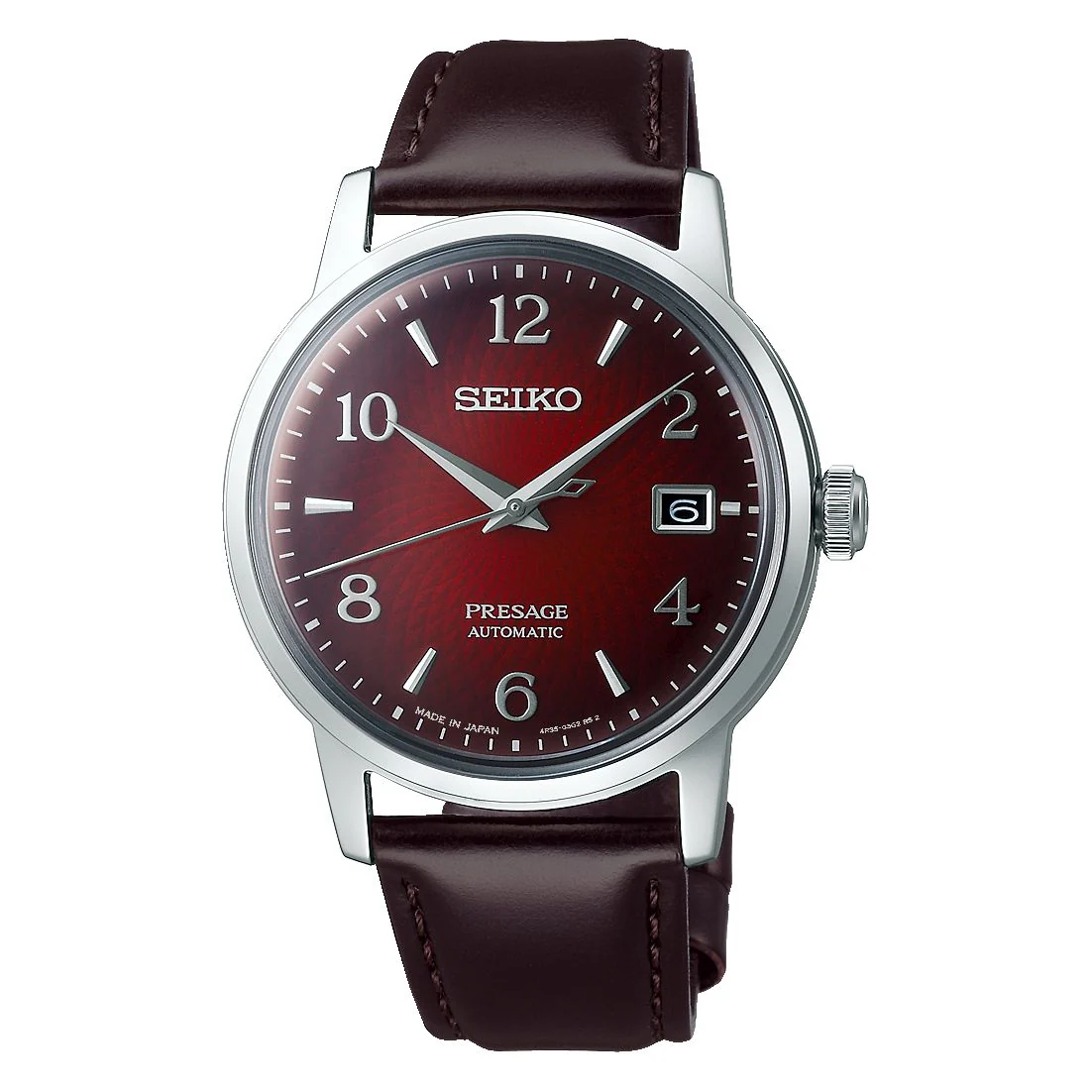 Orologio Seiko Presage SRPE41J1 linea Cocktail bordeaux.