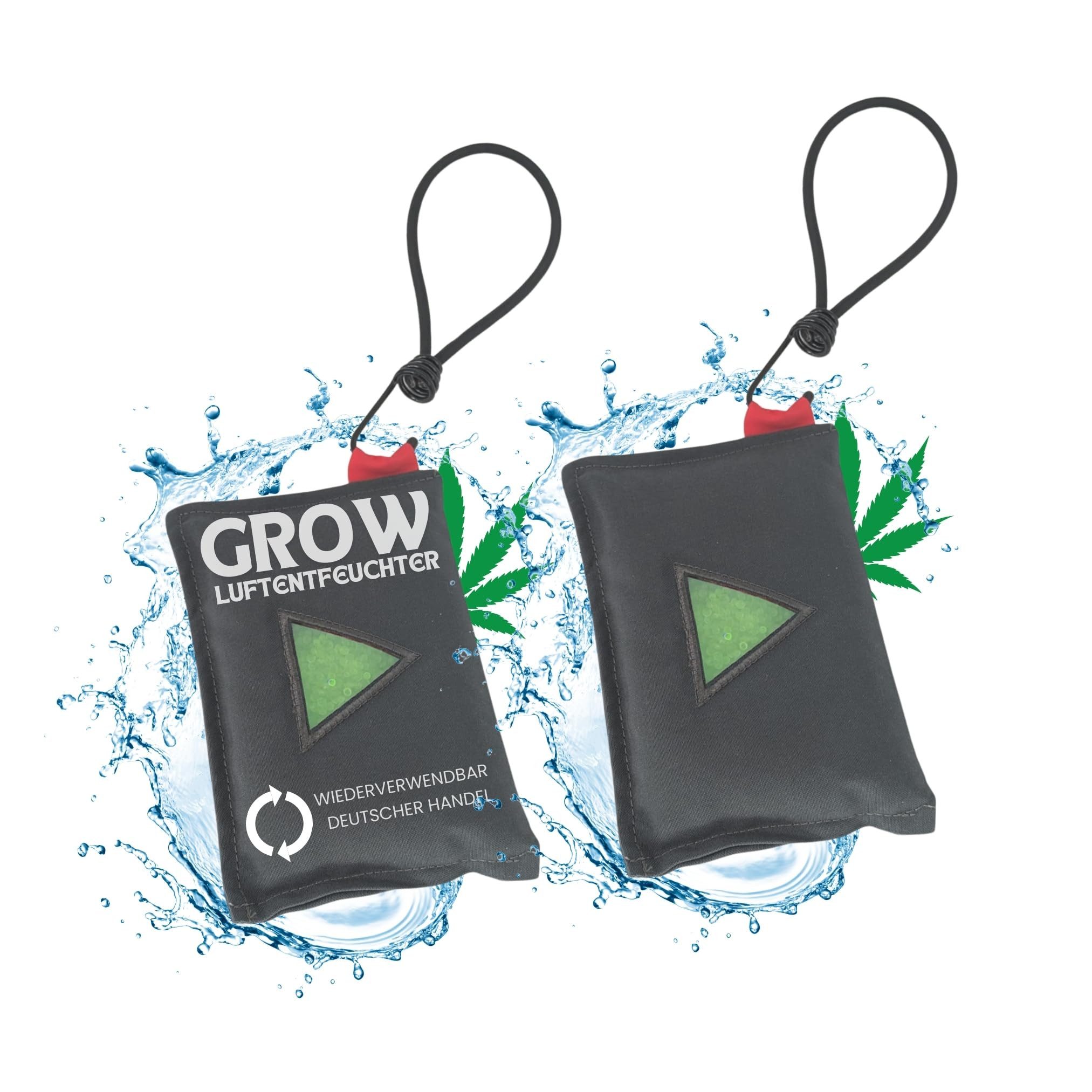 Granulat-Luftentfeuchter 2x Luftentfeuchter für Growbox wiederverwendbar Grow Grown