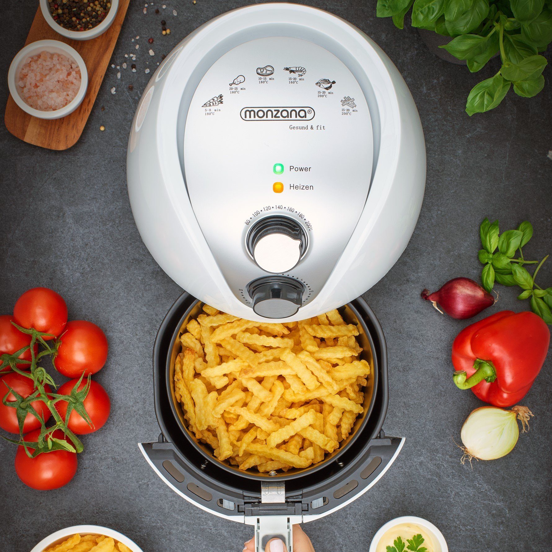 Heißluftfritteuse