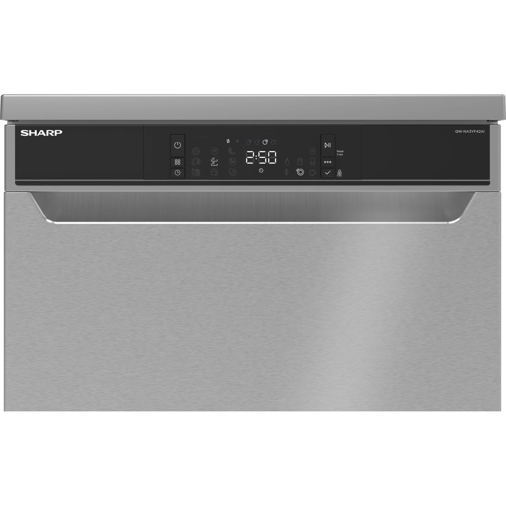 Sharp Geschirrspüler freistehend QW-NA3YF42AI-CH, 60cm, A-Klasse
