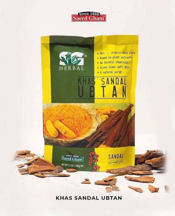 Sandal Ubtan Powder by Saeed Ghani🌿 Renew & Resuscitate🌟