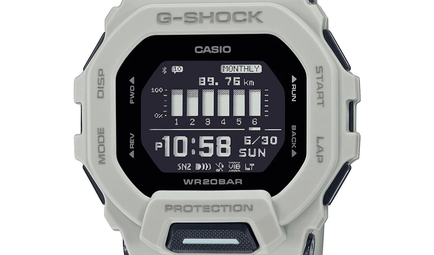 Orologio G-Shock GBD-200UU-9ER grigio chiaro