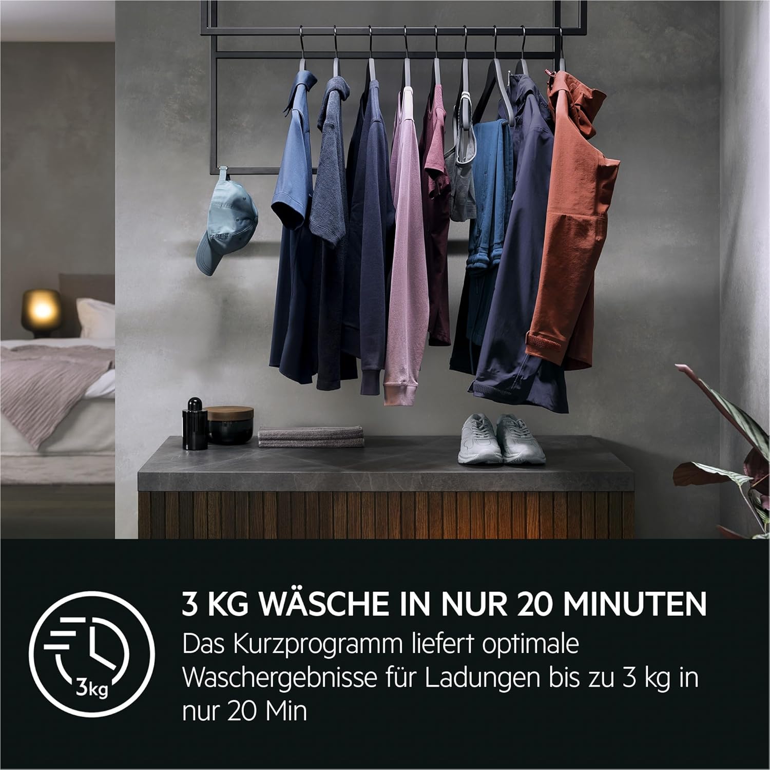 AEG L7WBA60680 Waschtrockner / DualSense - schonende Pflege / 8 kg Waschen / 5 kg Trocknen / D / energiesparend / Mengenautomatik / Nachlegefunktion / ProSteam - Auffrischfunktion / 1600 U/min Weiß