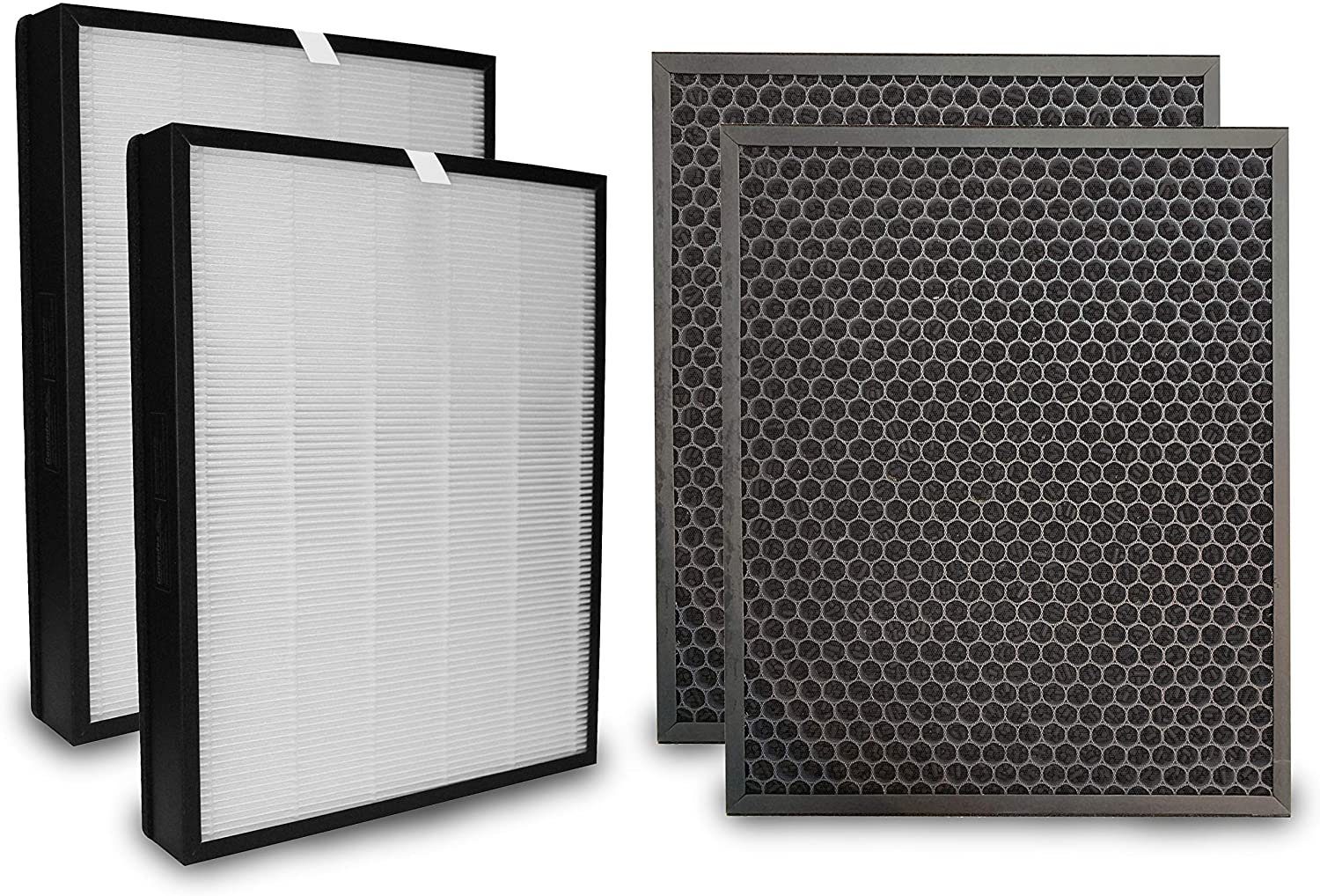 Filter-Set einsetzbar statt Philips FY3433/10 (HEPA) und FY3432/10 (Aktivkohle)