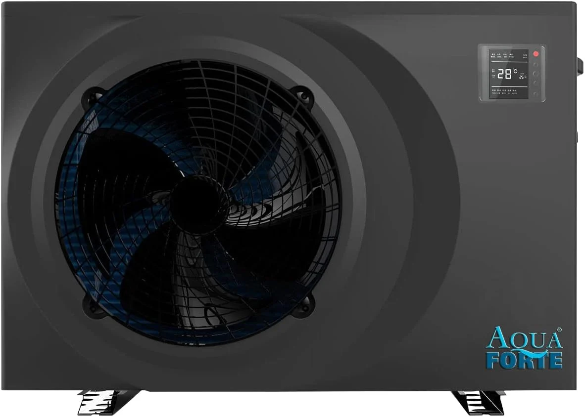 AquaForte Full Inverter Wärmepumpe 15,3 Kilowatt, geeignet für Schwimmbecken, 14.5 AMP, Leistungsaufnahme Kilowatt 0.24~3.2