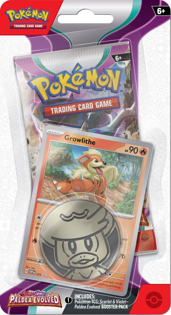 POKÉMON TCG Scarlet & Violet 2 Paldea Evolved - Checklane Blister