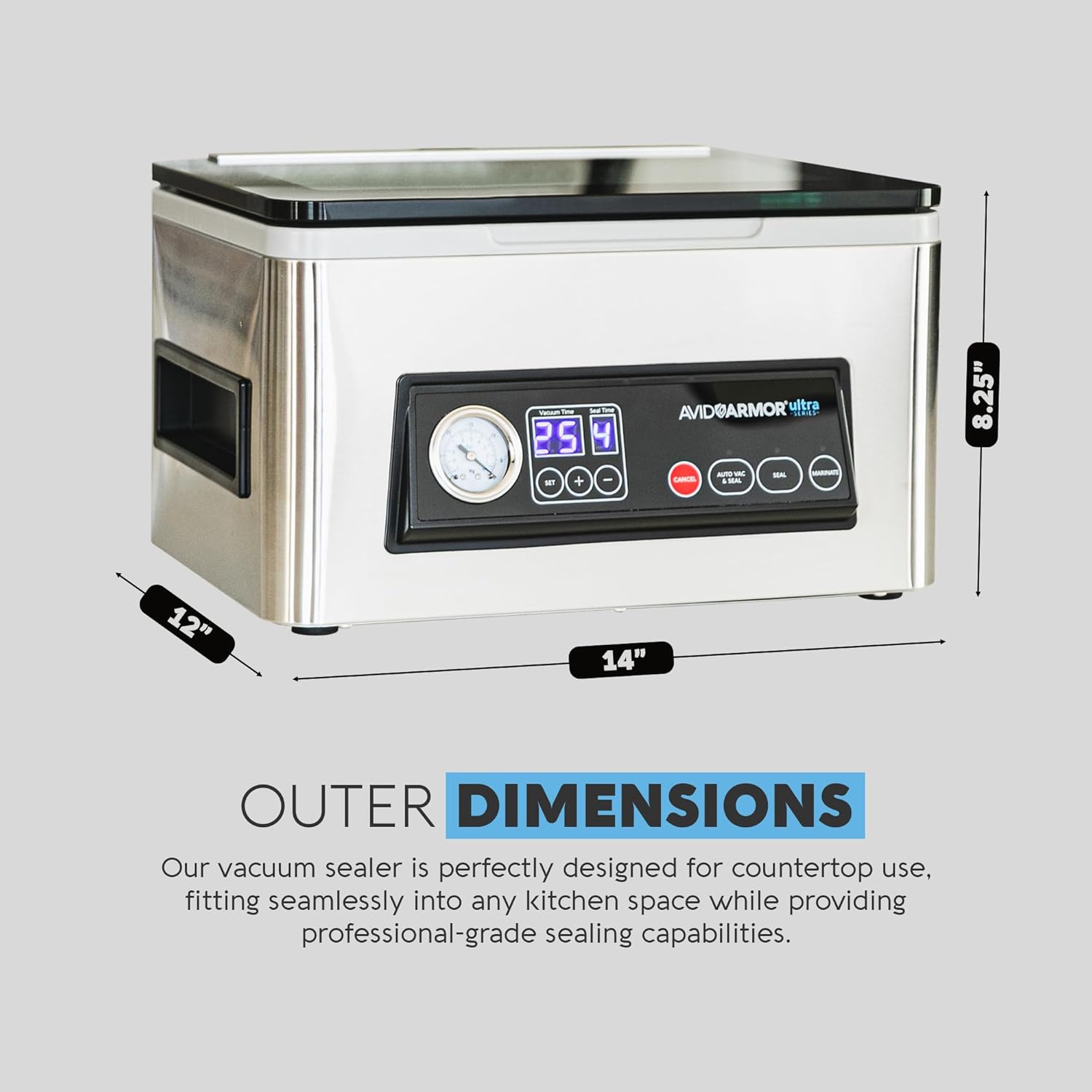 Avid Armor USV20 Chamber Vacuum Sealer, 11.5