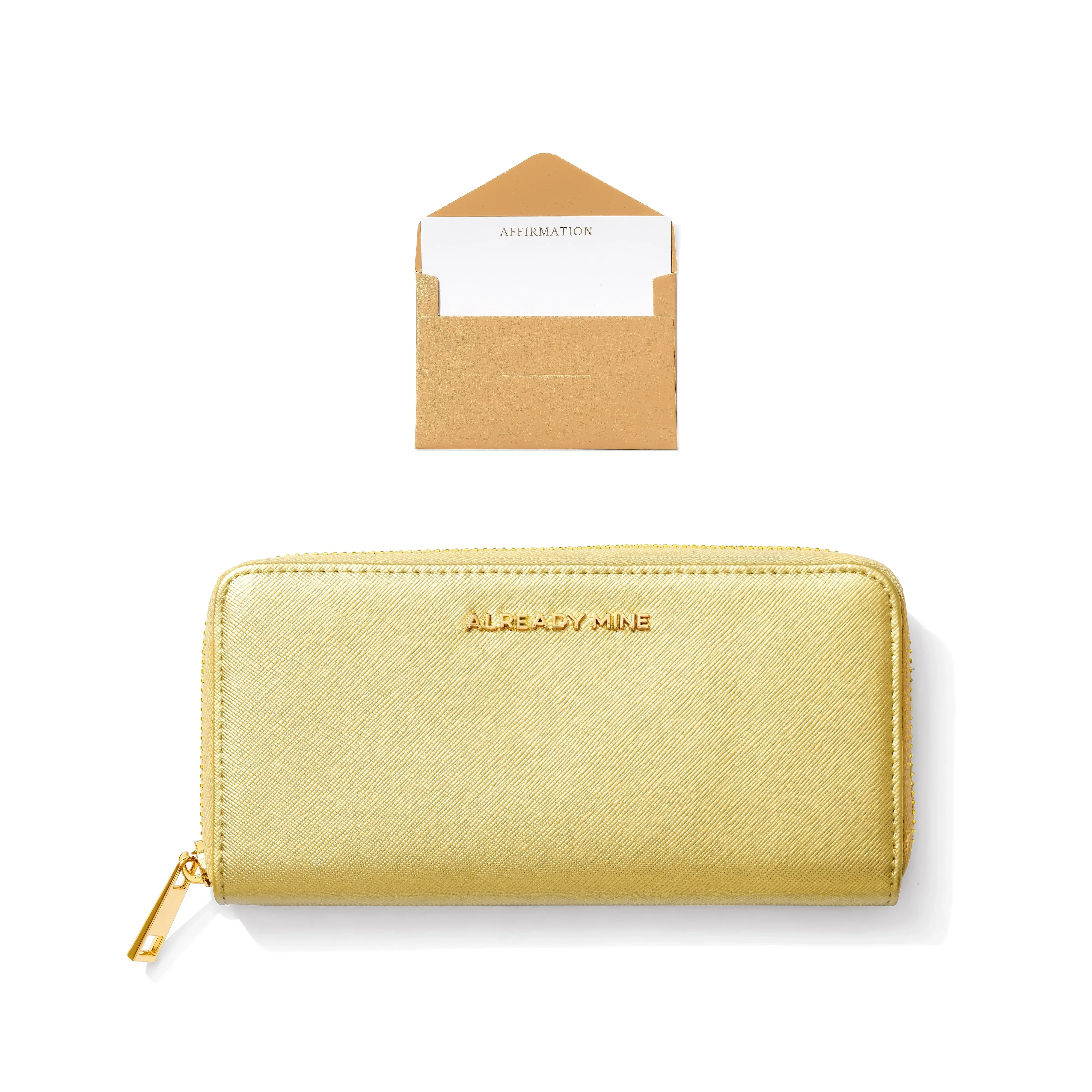 Gold Manifestation Wallet  - Wealth & Prosperity