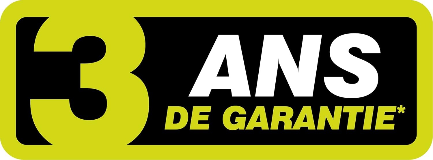 Tondeuse électrique 1300W 33cm de coupe RYOBI RLM13E33S - 5 réglages de hauteur de coupe + Mulching