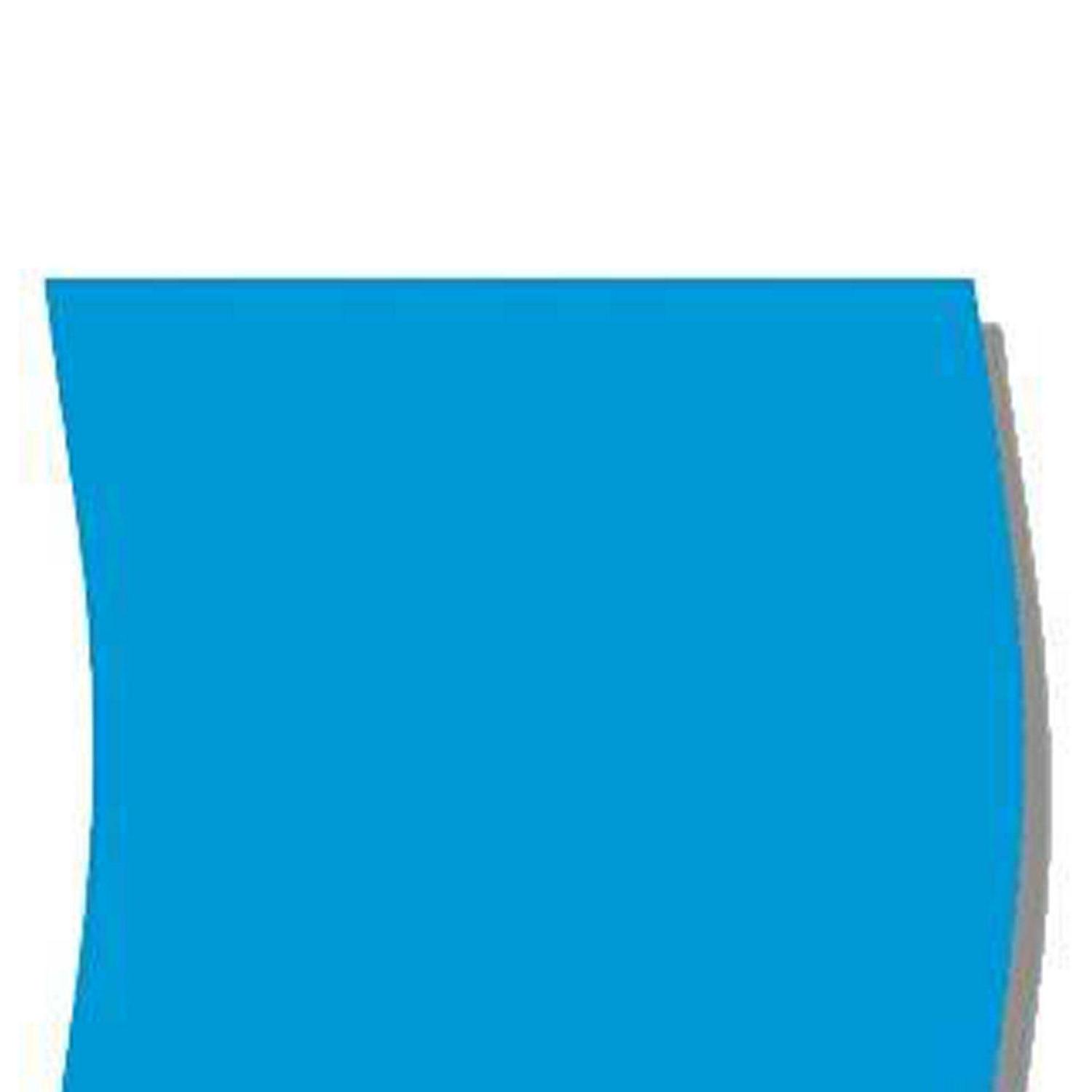 Swimline 21&prime; Solid Blue Vinyl Round Above Ground Pool Liner, Durable Overlap, UV & Chemical Resistant