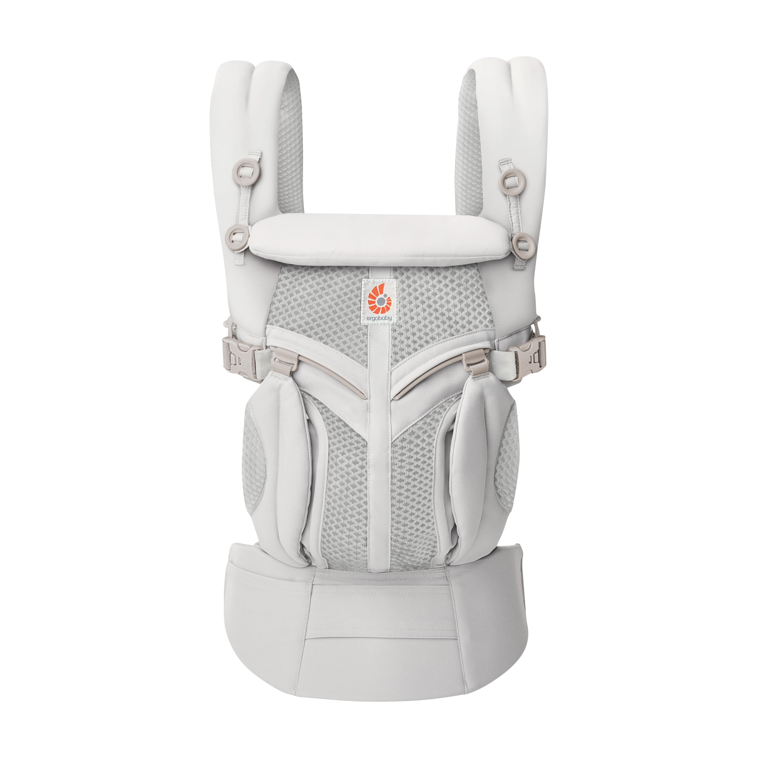 Ergobaby Omni Classic Babytrage für Neugeborene und Kleinkinder 0 bis 48 Monate ergonomische Trageweise