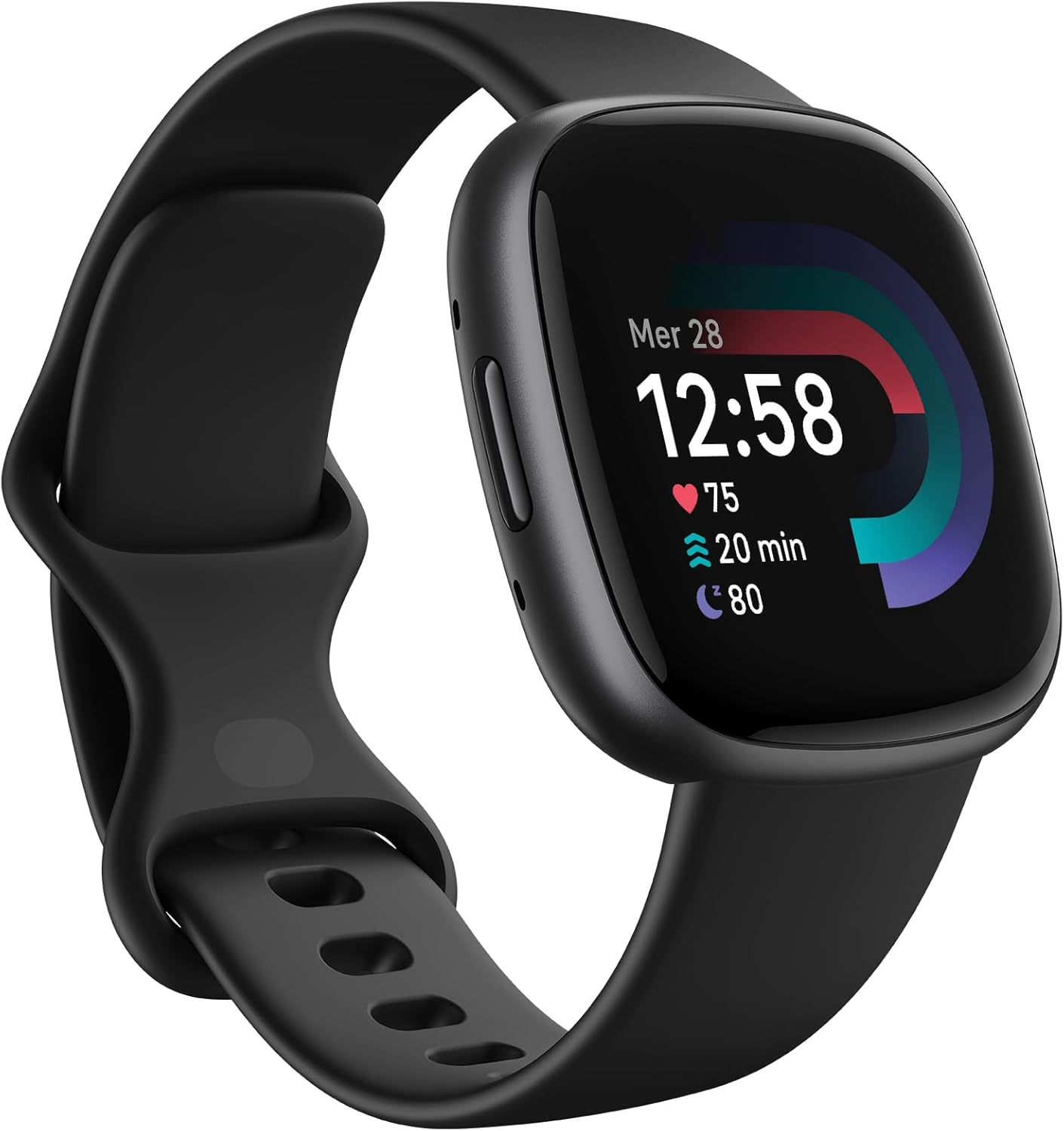 Google Fitbit Versa 4 Smartwatch per il fitness con GPS integrato, fino a 6 giorni di autonomia e compatibile con iOS 15 & Android OS 9.0