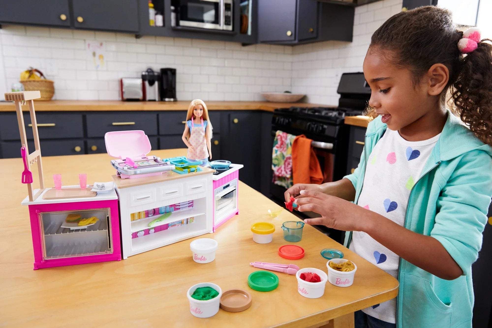 Barbie Cocina Definitiva para Cocinar y Hornear con Muñeca Chef