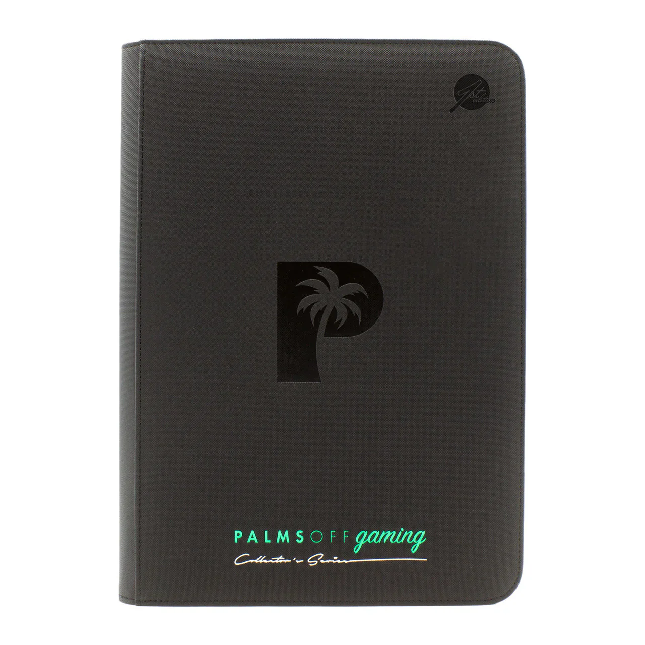 Palms Off Collector's Series TOP LOADER Zip Binder *NEW CLEAR PAGE MODEL*