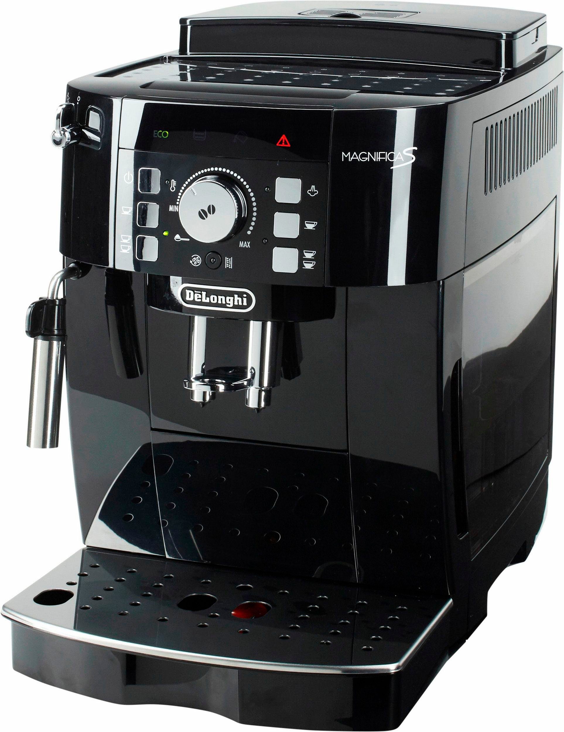 Kaffeevollautomat Magnifica S ECAM21.118.B - Milchaufschäumdüse für Cappuccino, Schwarz