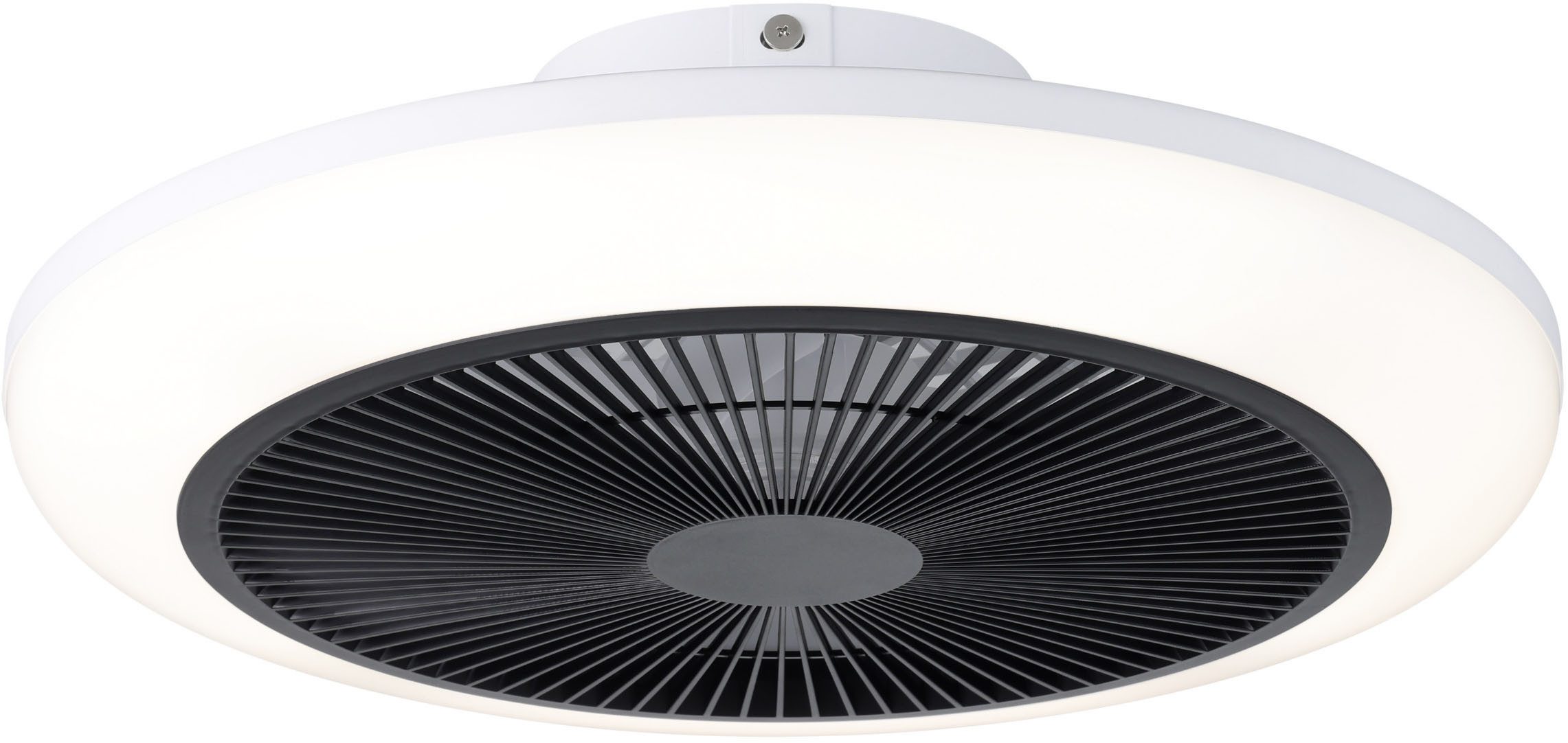 LED Deckenleuchte SAYULITA 1 Leuchte und Ventilator - ABS - LED;LED - 4X5,2W;1X4,5W