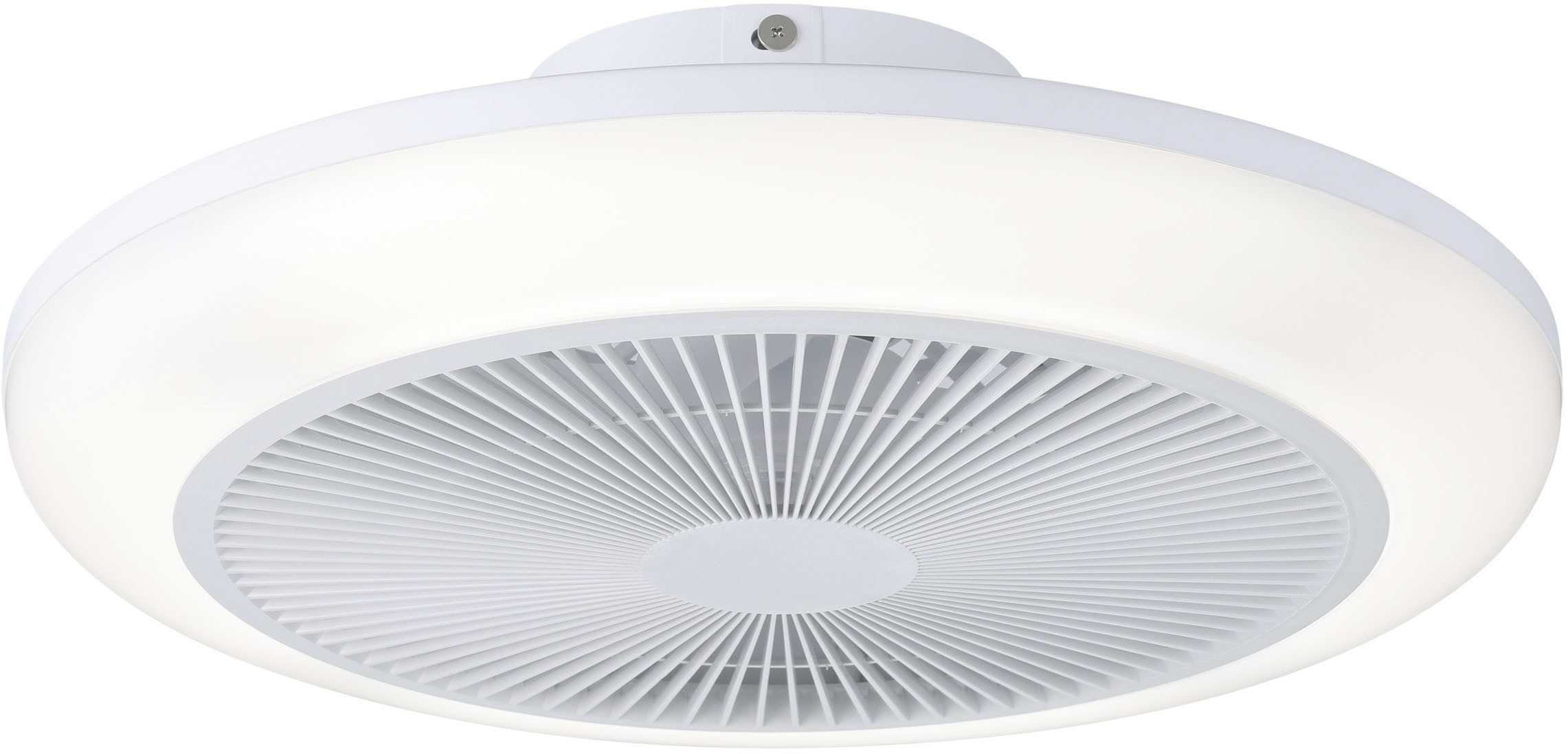 LED Deckenleuchte SAYULITA 1 Leuchte und Ventilator - ABS - LED;LED - 4X5,2W;1X4,5W