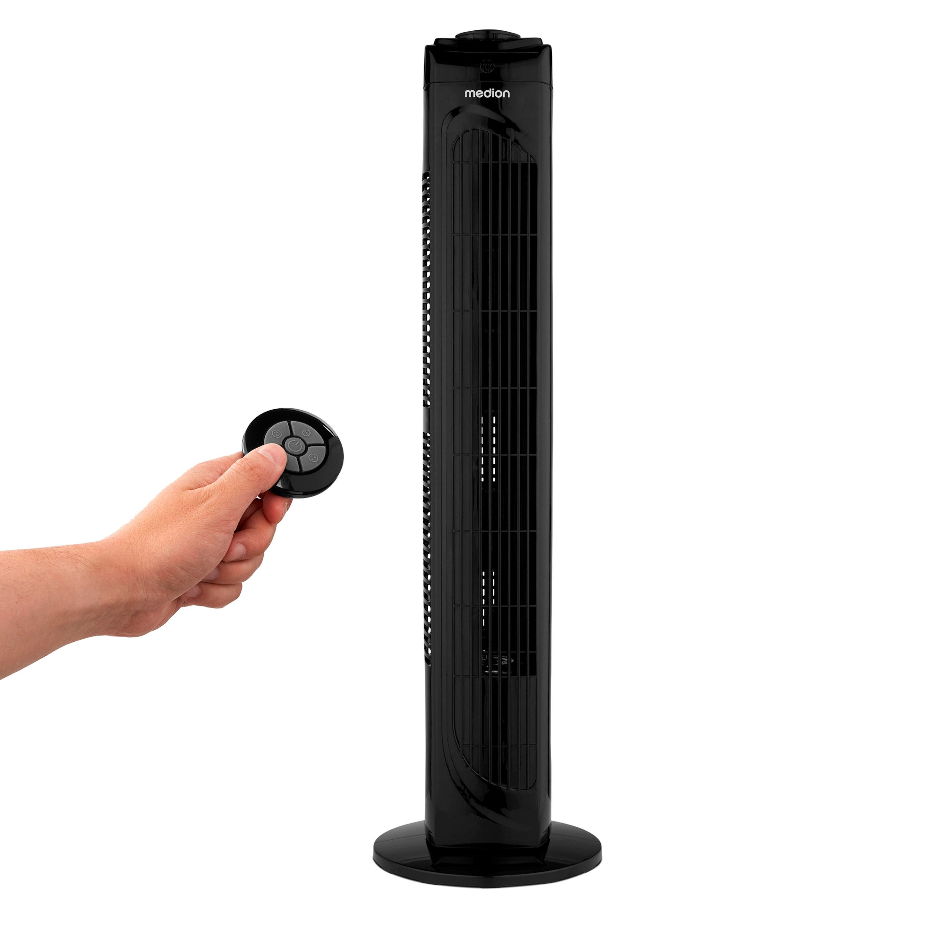 Turmventilator mit Fernbedienung E11 TF (MD12067) schwarz