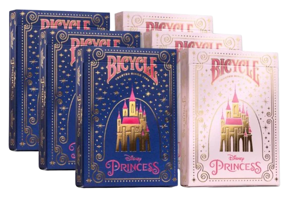 Bicycle Disney Princess Pink/Navy Mix Playing Cards