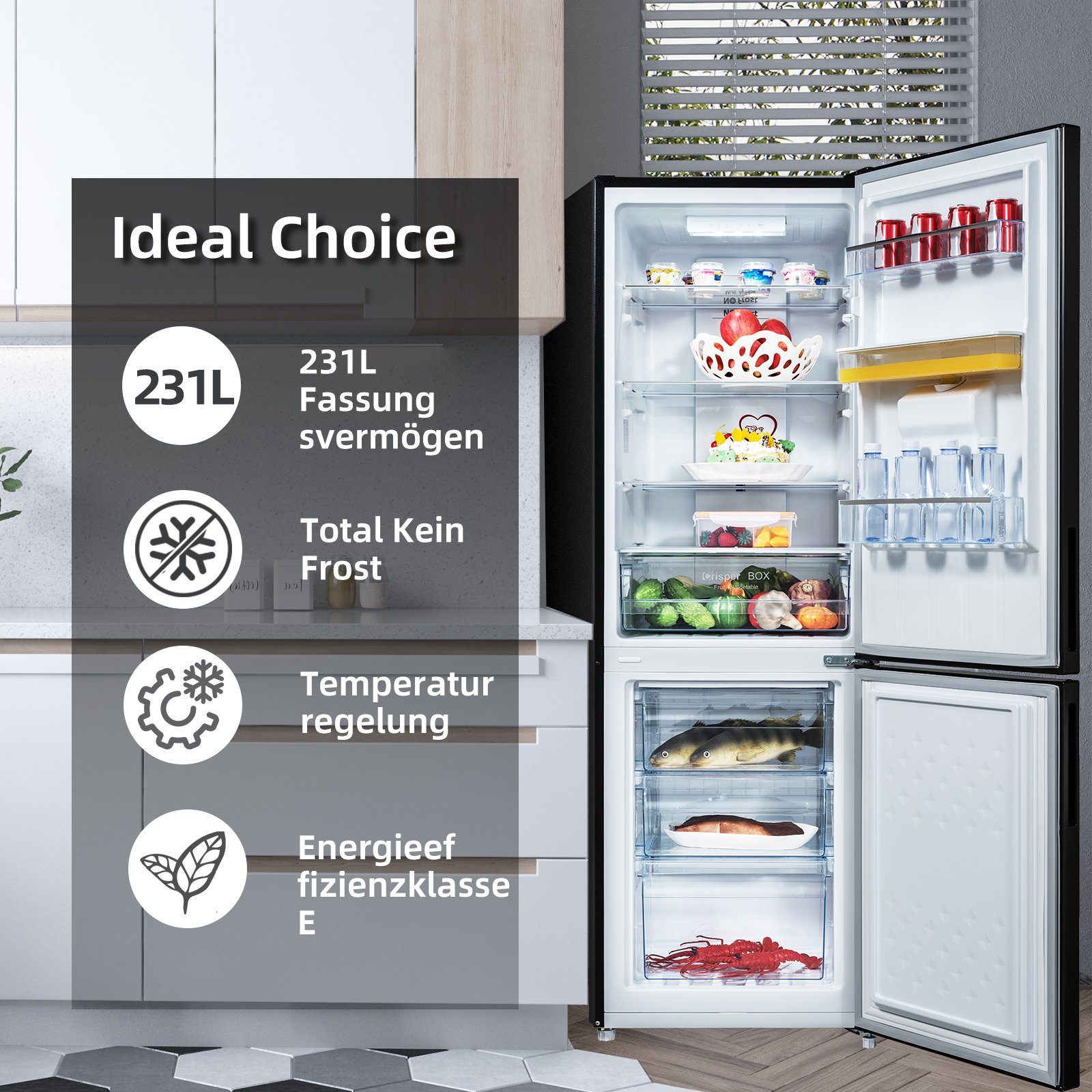 Kühl-/Gefrierkombination No Frost FBM228NE4DE