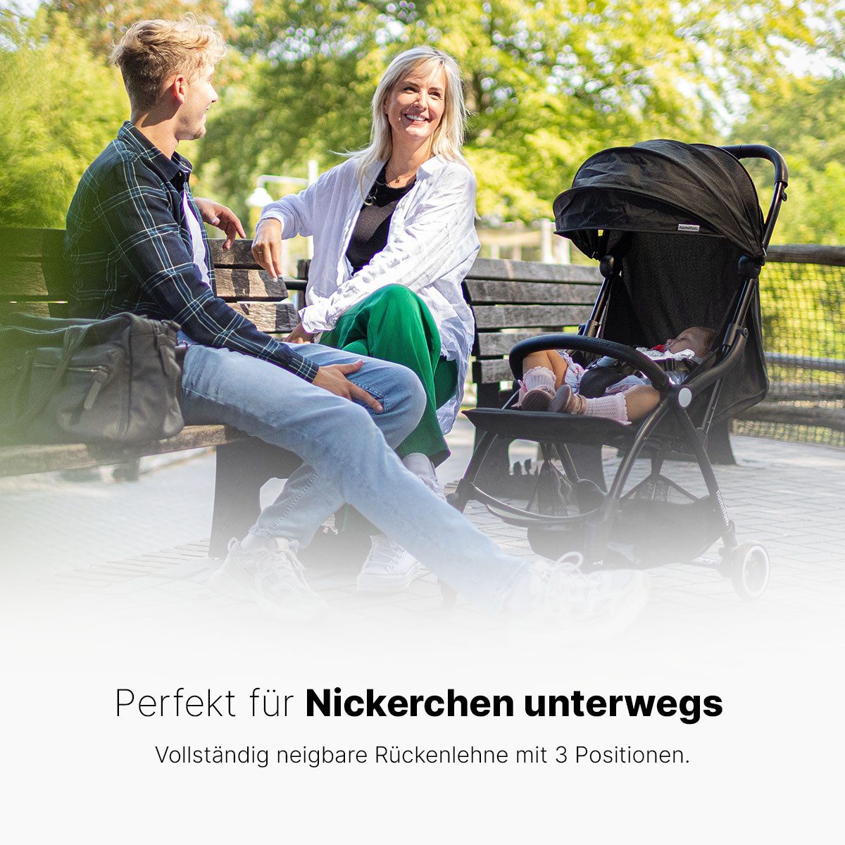 Kombi-Kinderwagen X1 Plus Kinderwagen - Leichtgewicht Buggy - MagicFold™ Technology