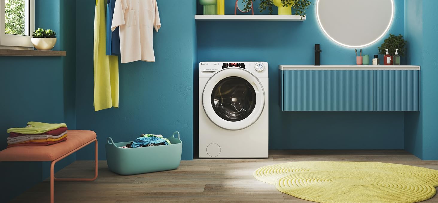 lavatrice 7 kg libera installazione vapore connessa intelligente smart controllo da remoto