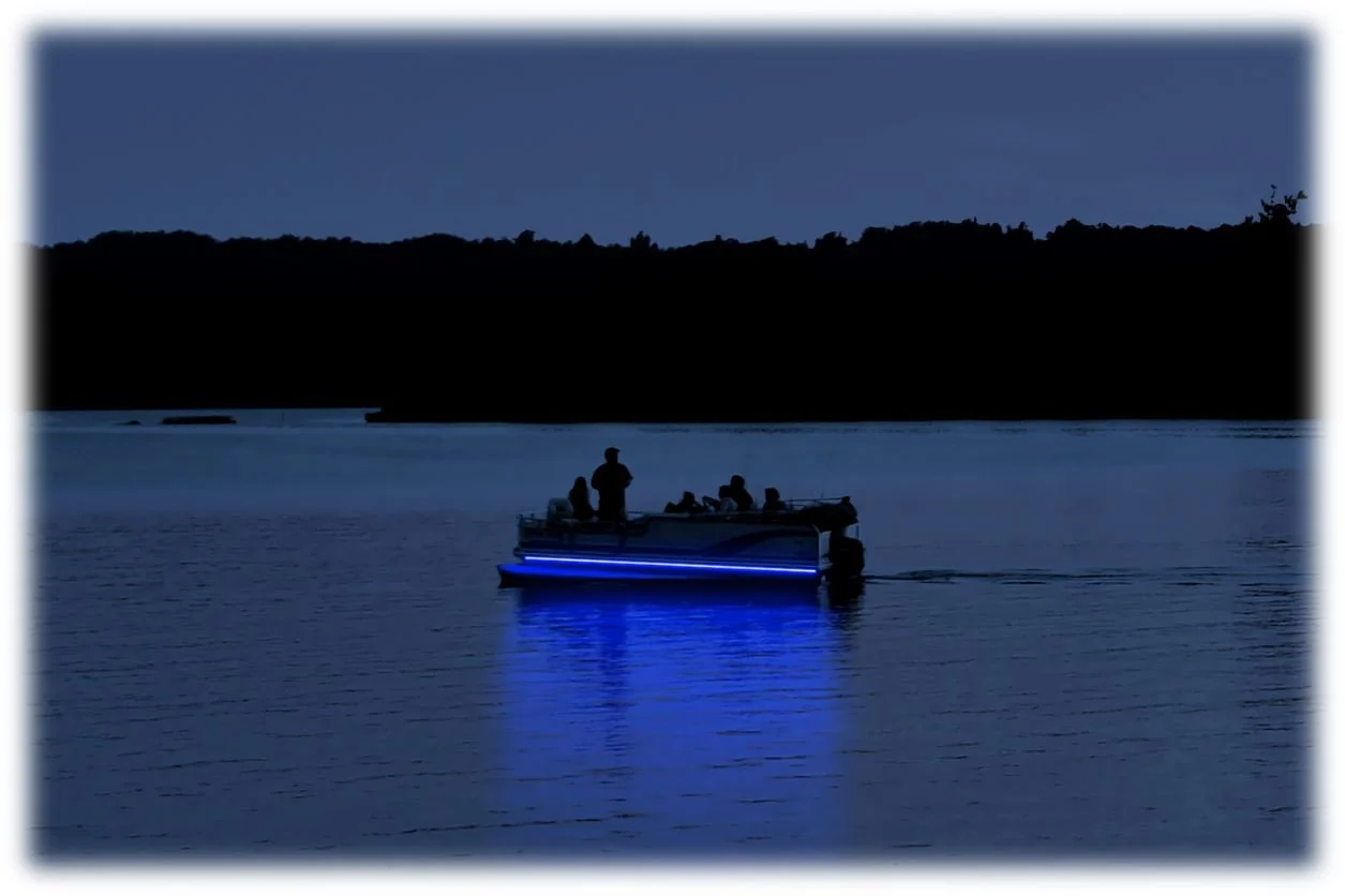 Pimp My Pontoon Blue LED Under Deck Accent Lighting DIY Complete Kit