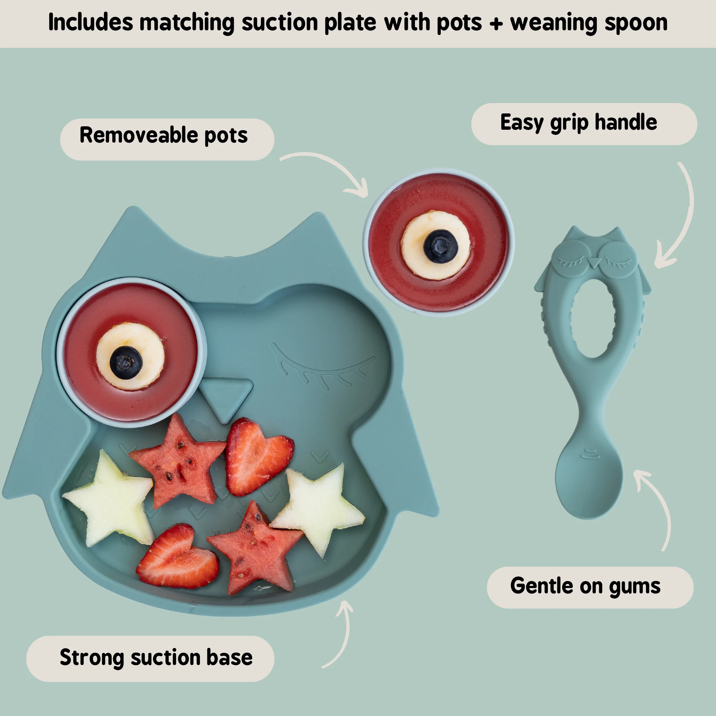 Cover & Catch Easy Weaning Essentials - CLEARANCE