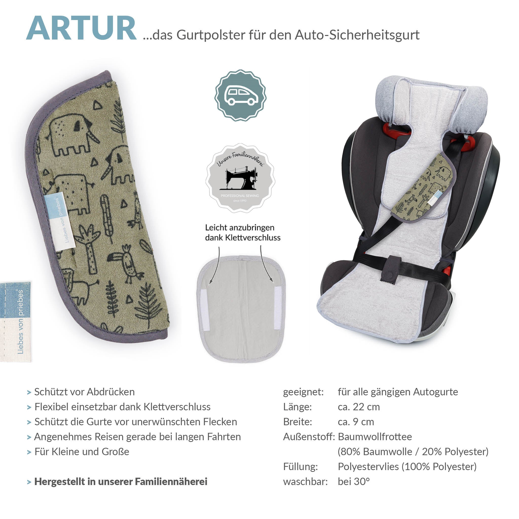 ARTUR Gurtpolster f��r Kinder