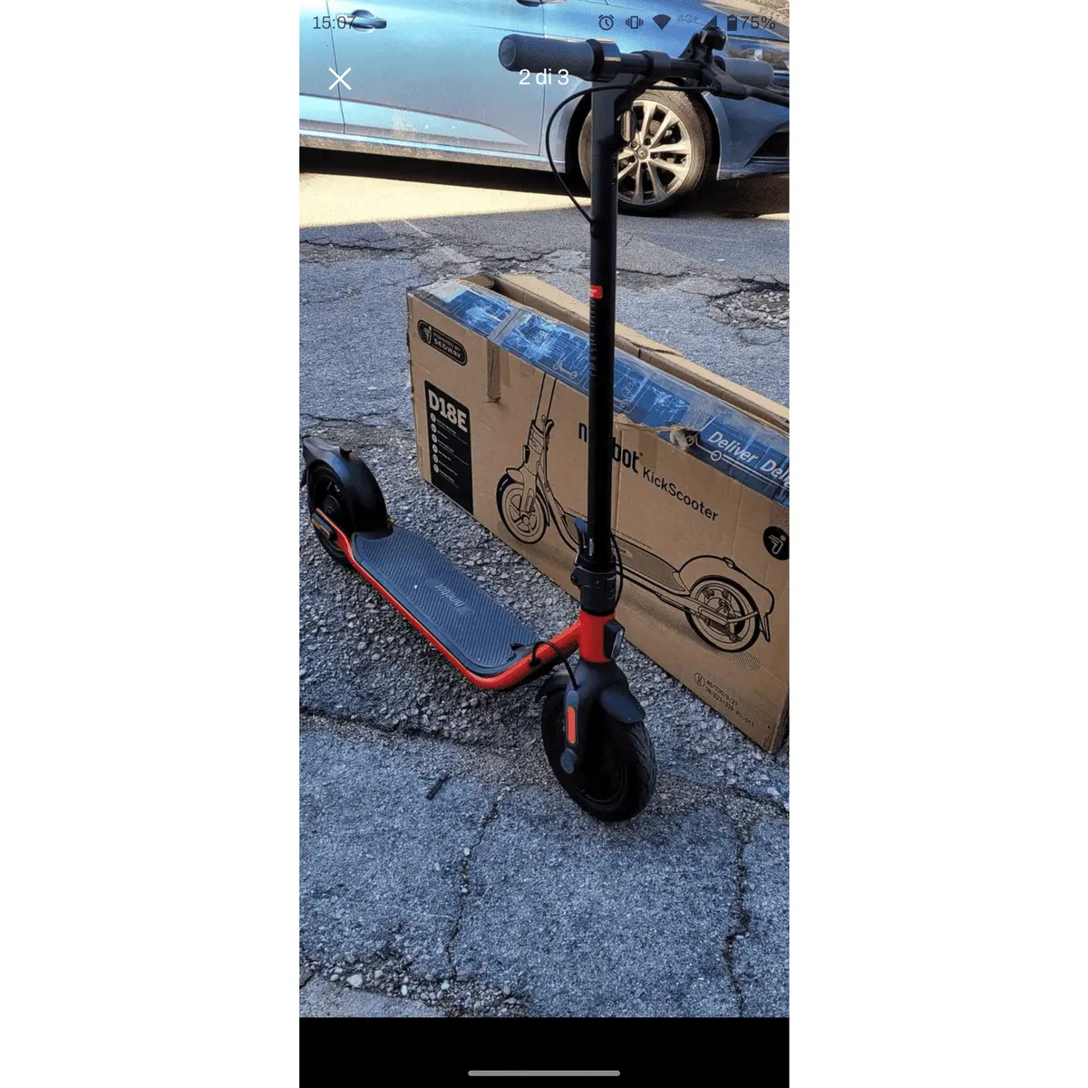 MONOPATTINO ELETTRICO NINEBOT D18E