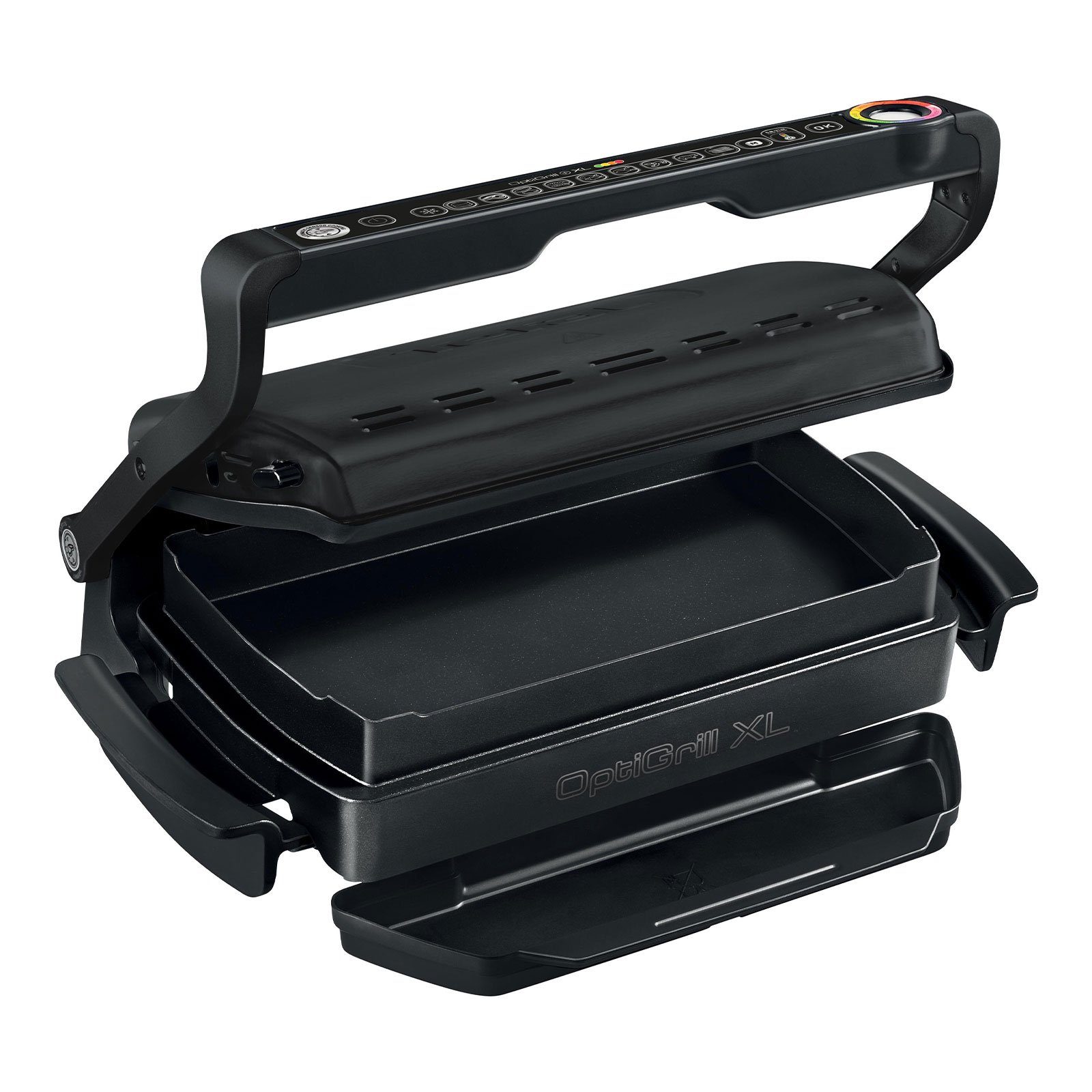Kontaktgrill Kontaktgrill OptiGrill+ XL, 2000W, 9 Programme, antihaft, für 6