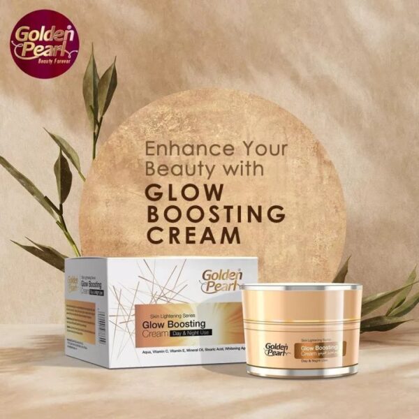 Golden Pearl Glow  Boosting Cream 💧 Boost Your Glow! �?