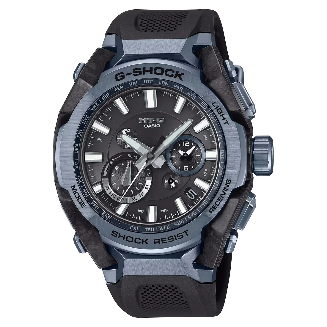 Orologio G-Shock MTG-B4000B-1A2ER Dual Core carbonio e acciaio blu