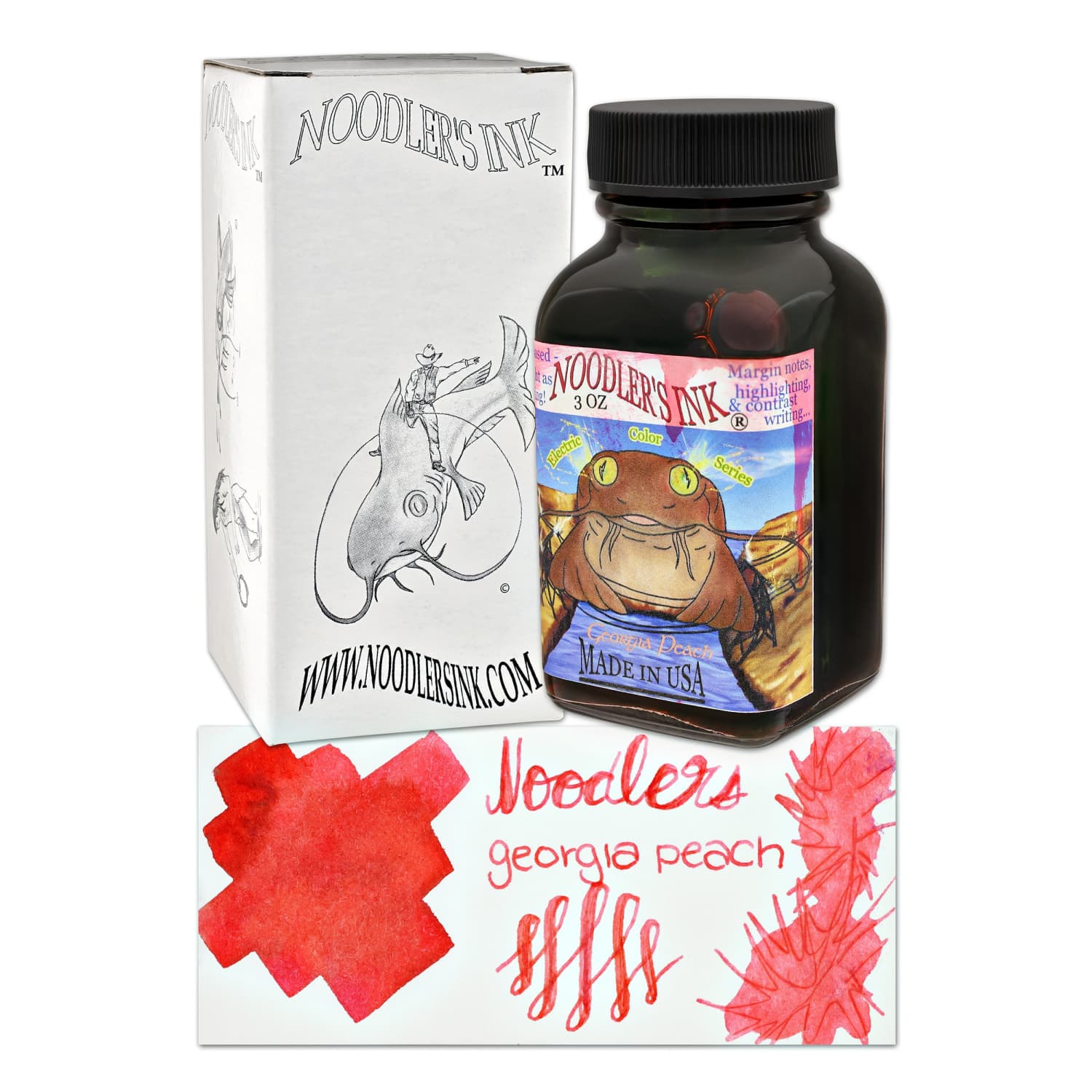 Noodler's Georgia Peach HL Fountain Pen Ink